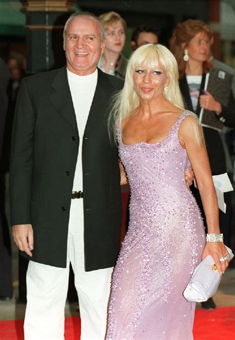 donatella versace over the years|donatella versace body.